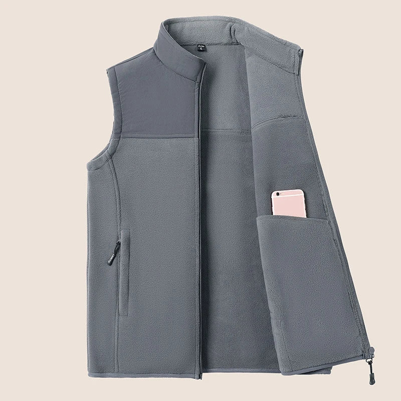 Men‘s Vests Casual Winter Sleeveless Jackets